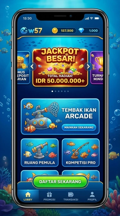 Menu kategori aplikasi lengkap di w57.